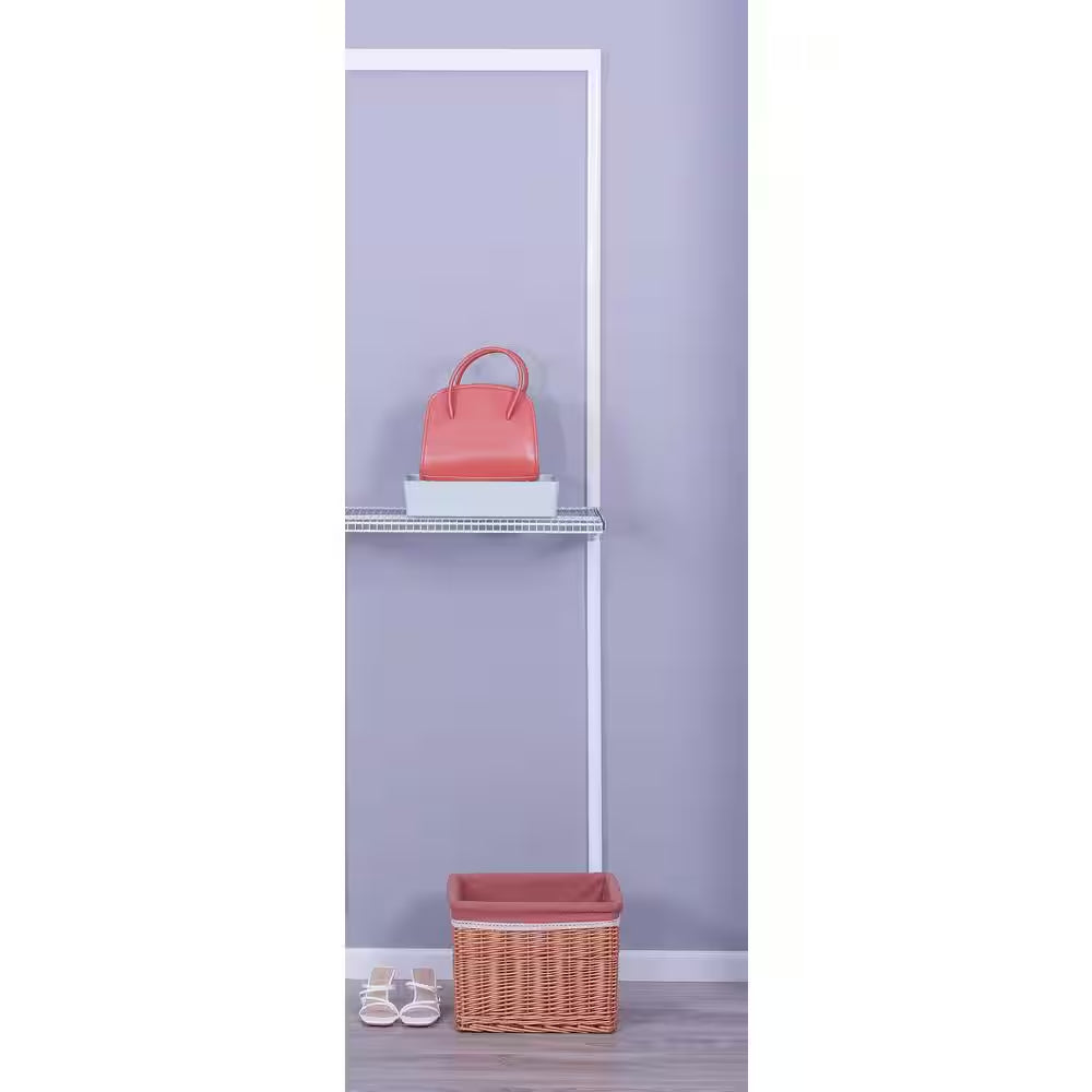 Genevieve 2 Ft. Adjustable Closet Organizer Single Shelf Extension