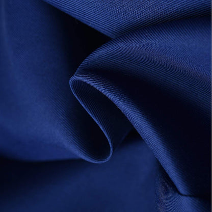 Canvas Storage Baskets [6-Pack] Small Fabric Storage Bins Toy Storage Baskets Empty Gift Baskets Shelf Baskets Decorative Basket with Rope Handles for Home Office(Navy Blue, 12 X 8 X 5 Inch)