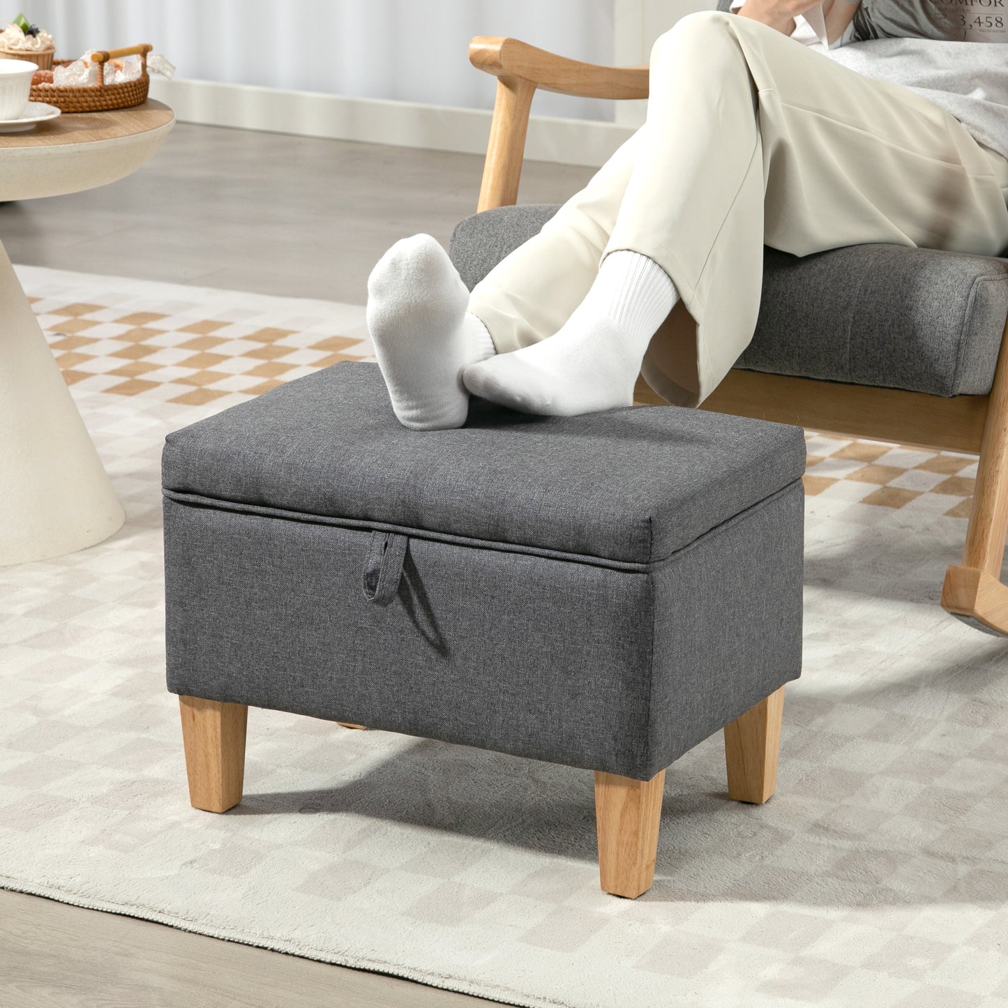 Linen Storage Ottoman for Storage Box, Bed End, Shoe Bench, Seating
