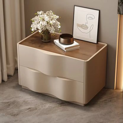 Bedroom Furniture Luxury Cream Style Bedside Tables Nightstands Night Table Side Table Storage Locker Nightstand Home Furniture