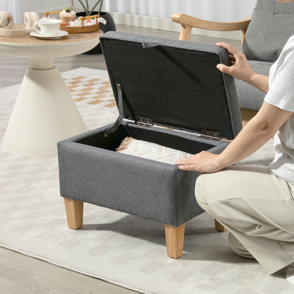 Linen Storage Ottoman for Storage Box, Bed End, Shoe Bench, Seating