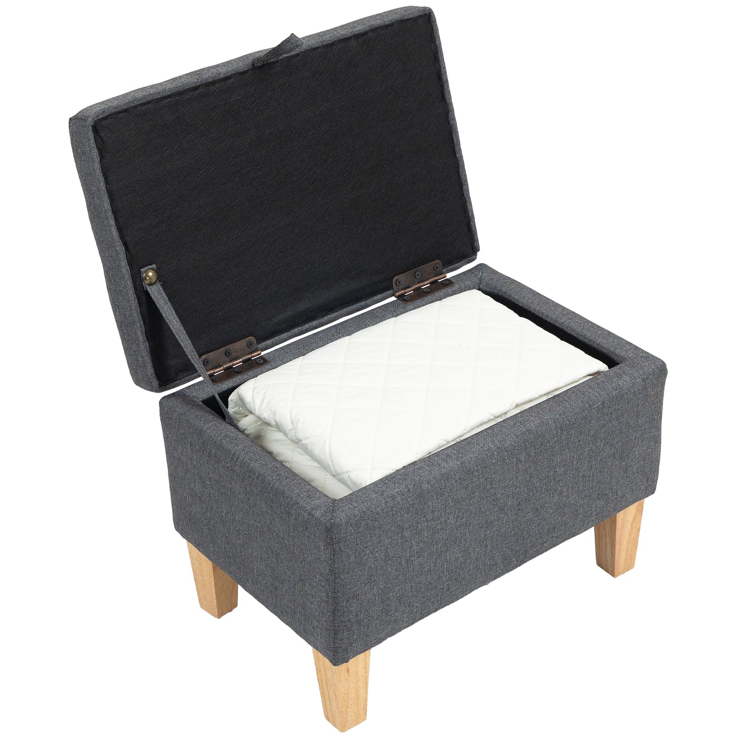 Linen Storage Ottoman for Storage Box, Bed End, Shoe Bench, Seating