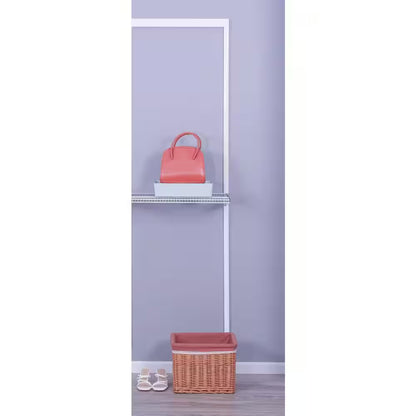 Genevieve 2 Ft. Adjustable Closet Organizer Single Shelf Extension