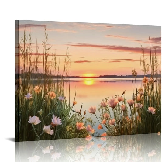 20"X16" Framed Canvas Art Prints
