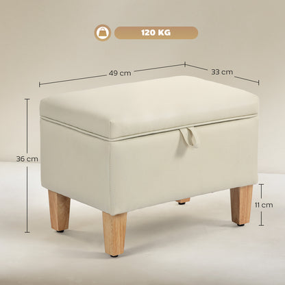 Linen Storage Ottoman for Storage Box, Bed End, Shoe Bench, Seating