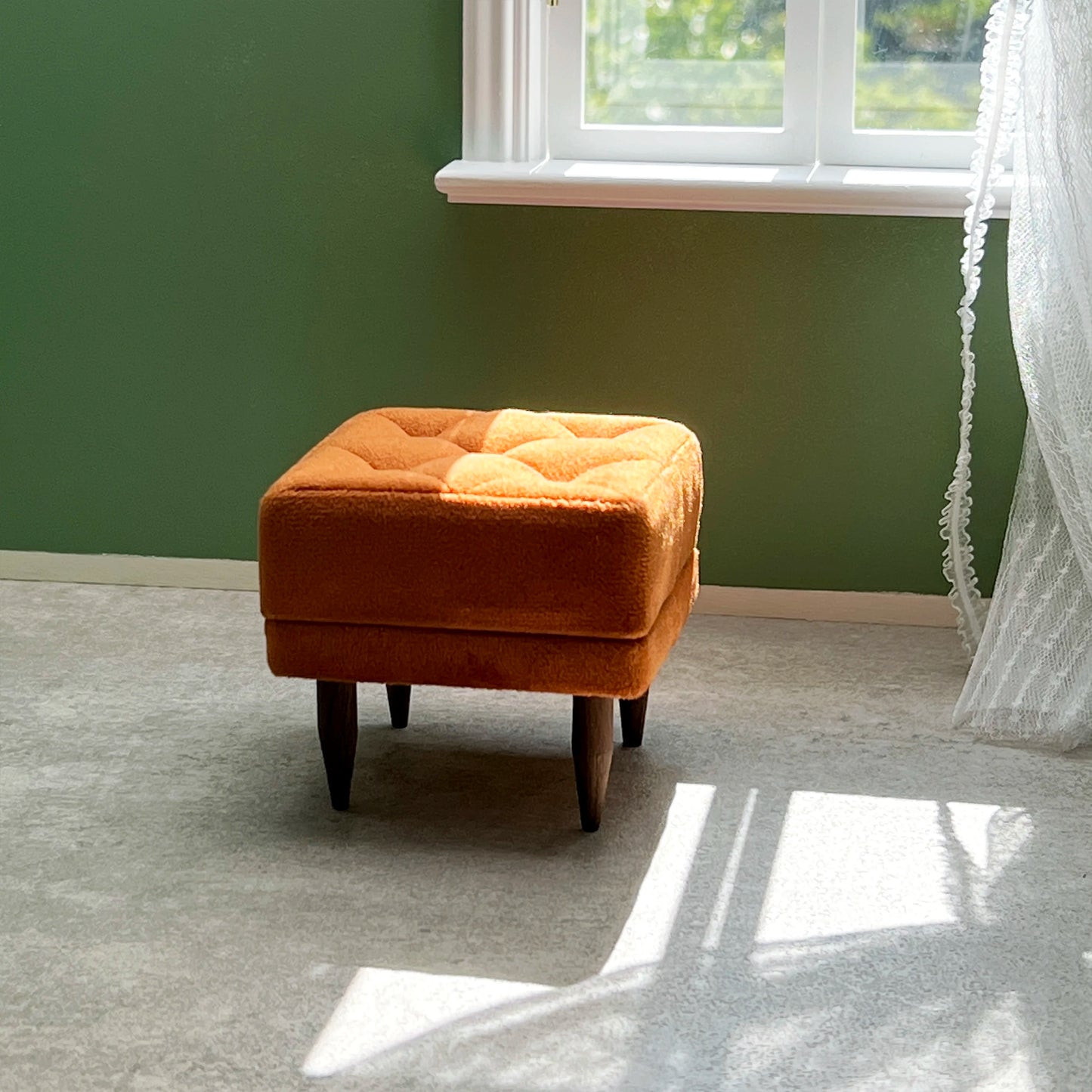 1/6 Bjd Ob11 Miniature Dollhouse Furniture Mini Model Living Room Furniture Kitchen Sofa/Footstool
