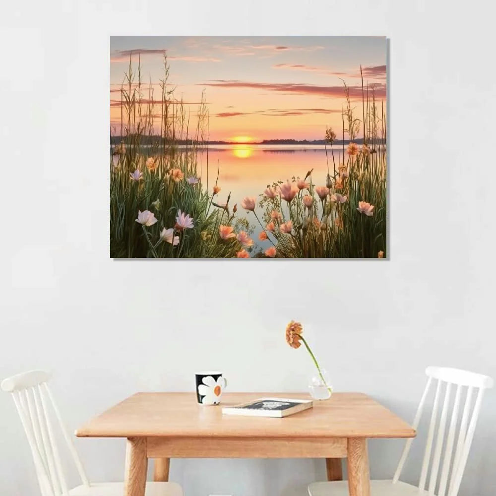 20"X16" Framed Canvas Art Prints