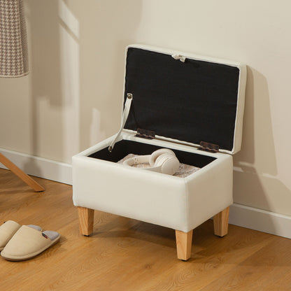 Linen Storage Ottoman for Storage Box, Bed End, Shoe Bench, Seating