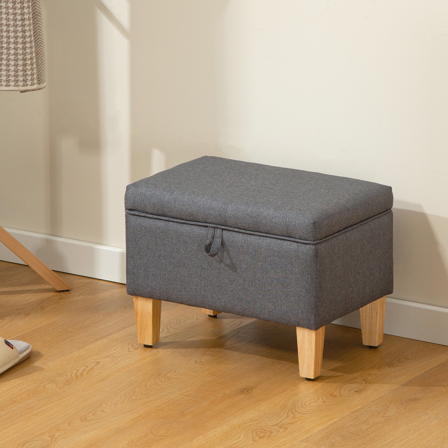 Linen Storage Ottoman for Storage Box, Bed End, Shoe Bench, Seating
