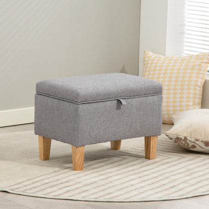 Linen Storage Ottoman for Storage Box, Bed End, Shoe Bench, Seating